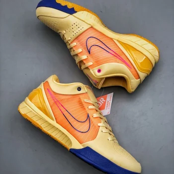 Zoom Kobe 4 Protro Yellow Orange Blue