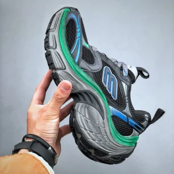 Balen 10xl Sneaker Black Grey Blue Green