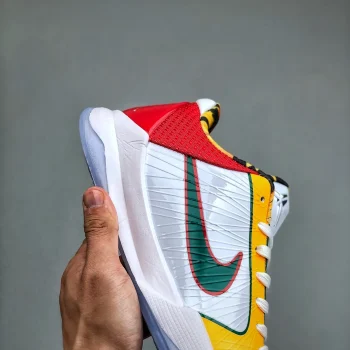 Zoom Kobe 5 Protro White Red Yellow