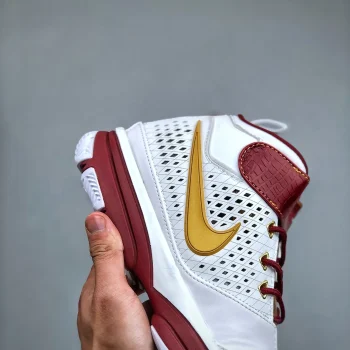 Zoom Kobe 3 Protro White Red Golden