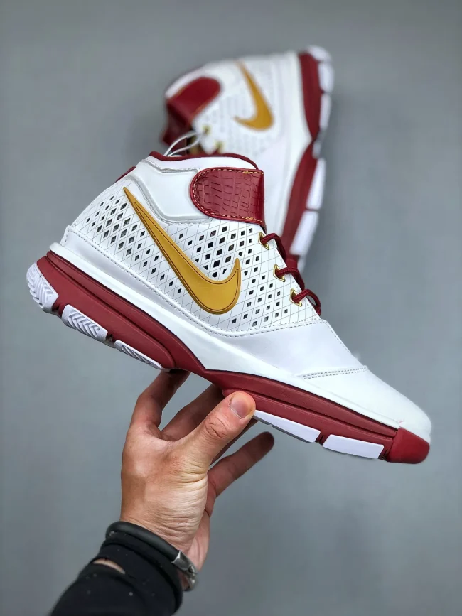 Zoom Kobe 3 Protro White Red Golden