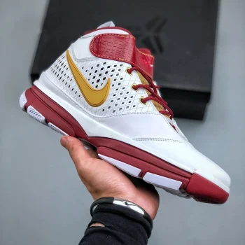 Zoom Kobe 3 Protro White Red Golden