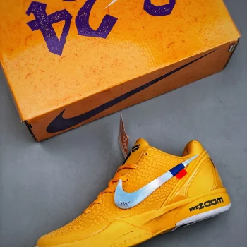 Ow X Zoom Kobe 6 University Gold