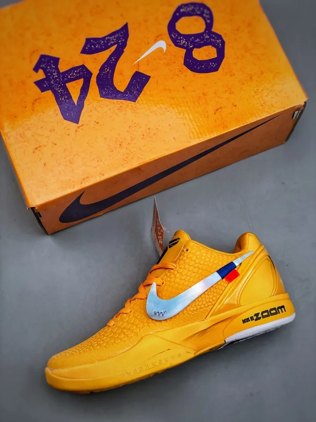 Ow X Zoom Kobe 6 University Gold