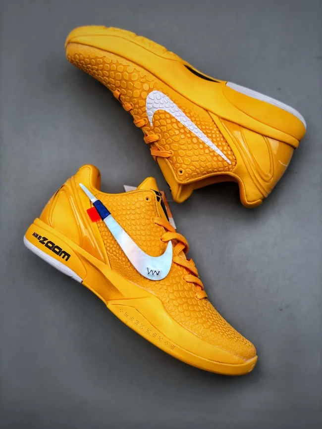 Ow X Zoom Kobe 6 University Gold