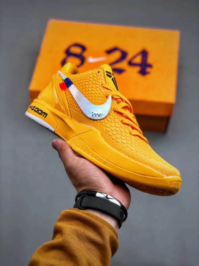 Ow X Zoom Kobe 6 University Gold