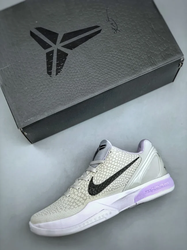 Zoom Kobe 6 Protro Grey Purple