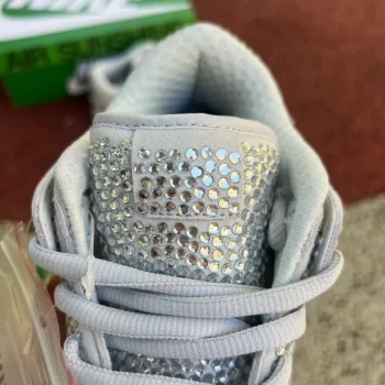 Cactus Plant Flea Market X Swarovski X Dunk Low Pure Platinum