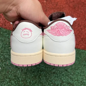 Tscott X AJ 1 Retro Low Og Sp Dark Pony Pink Oxford