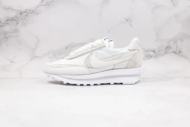 Sacai X Ldwaffle White Nylon