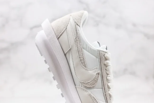 Sacai X Ldwaffle White Nylon