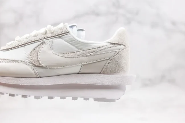 Sacai X Ldwaffle White Nylon