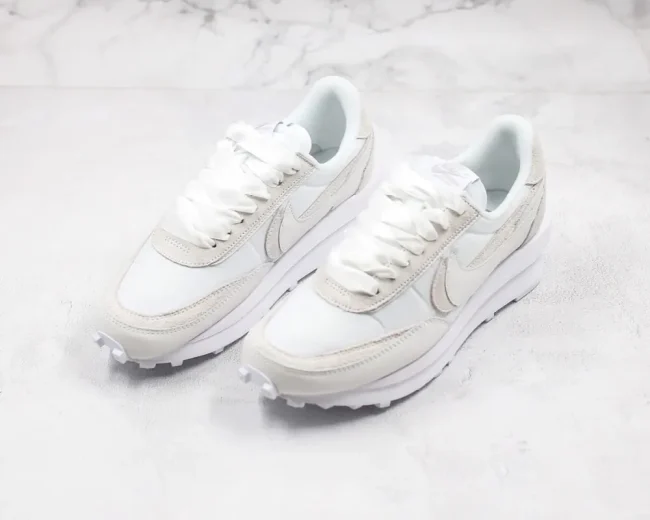 Sacai X Ldwaffle White Nylon