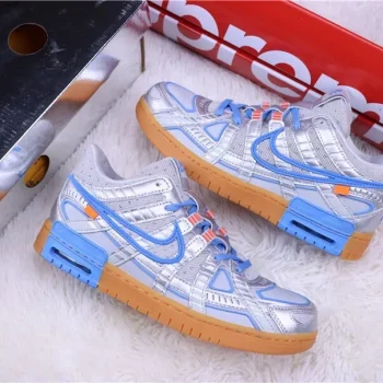 Ow X Air Rubber Dunk University Blue