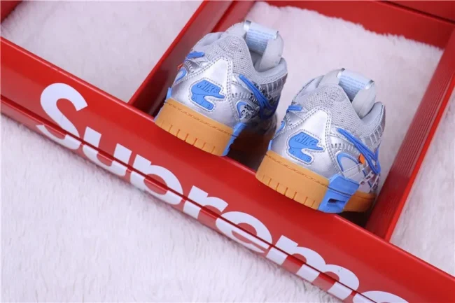 Ow X Air Rubber Dunk University Blue