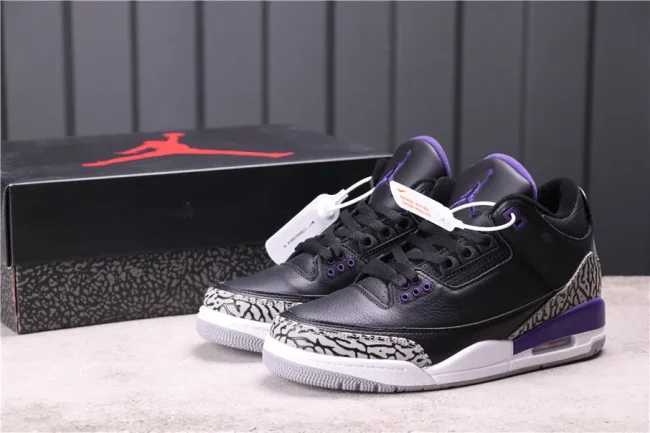 AJ 3 Retro Court Purple