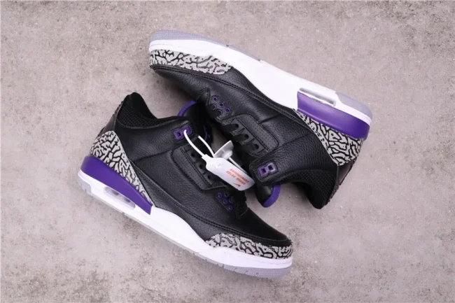 AJ 3 Retro Court Purple