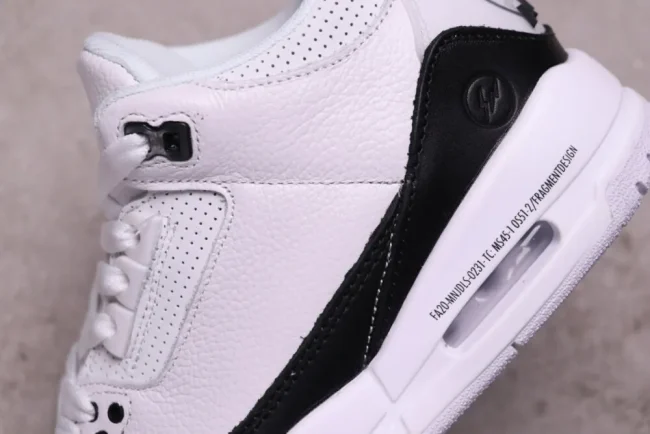 Fragment Design X AJ 3 Retro Sp White