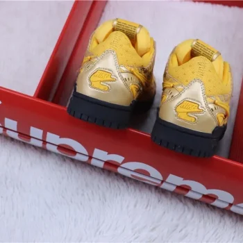 Ow X Air Rubber Dunk University Gold