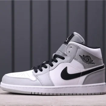 AJ 1 Mid Smoke Grey