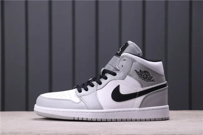 AJ 1 Mid Smoke Grey