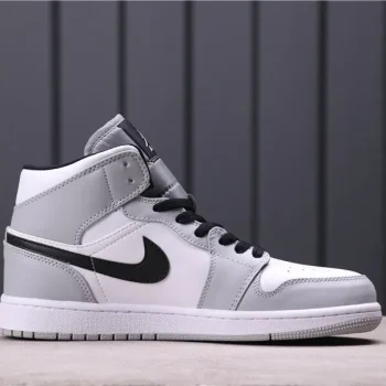 AJ 1 Mid Smoke Grey