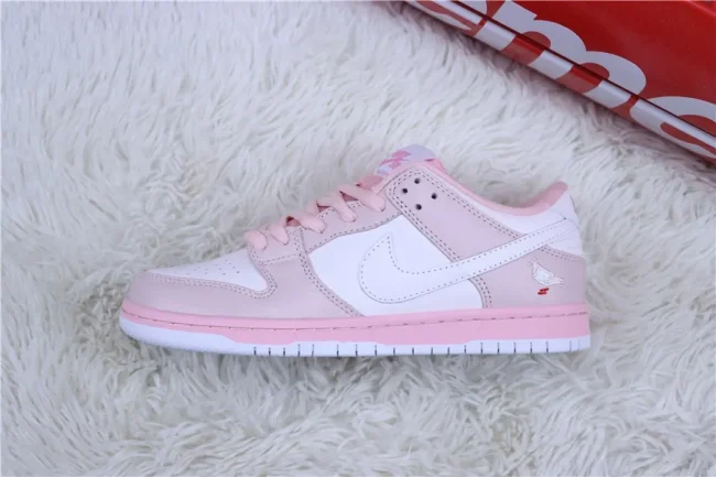 Jeff Staple X Dunk Low Pro Sb Pink Pigeon