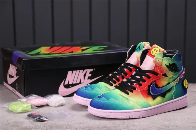 J. Balvin X AJ 1 Retro Og High Colores Y Vibras