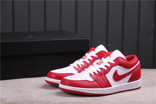 AJ 1 Low Gym Red White