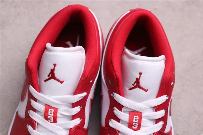 AJ 1 Low Gym Red White