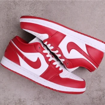 AJ 1 Low Gym Red White