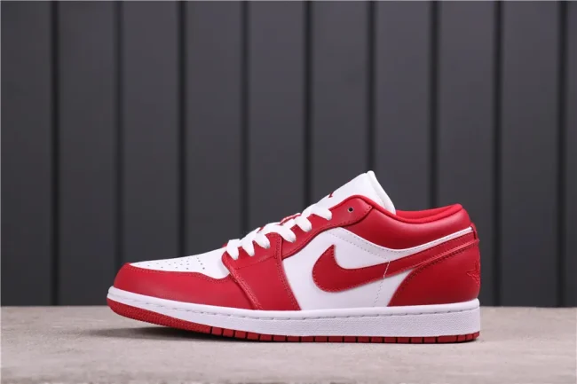 AJ 1 Low Gym Red White