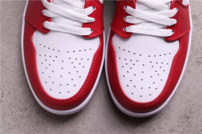 AJ 1 Low Gym Red White