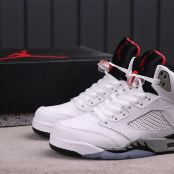 Aj 5 Retro White Cement