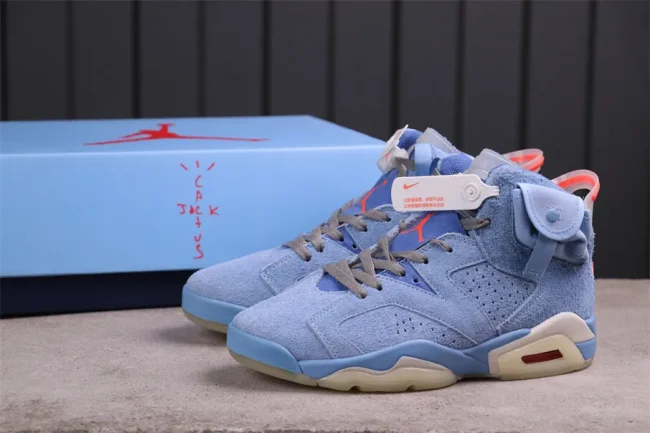 Tscott X Aj 6 Retro Blue