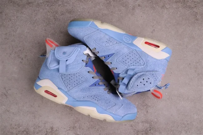 Tscott X Aj 6 Retro Blue