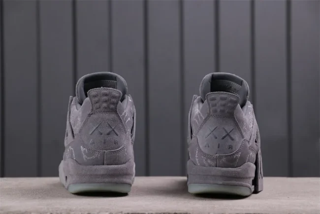 Kaws X AJ 4 Grey Retro Cool