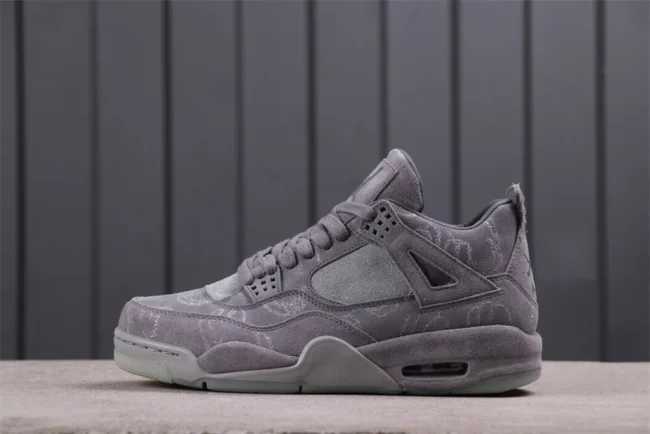 Kaws X AJ 4 Grey Retro Cool