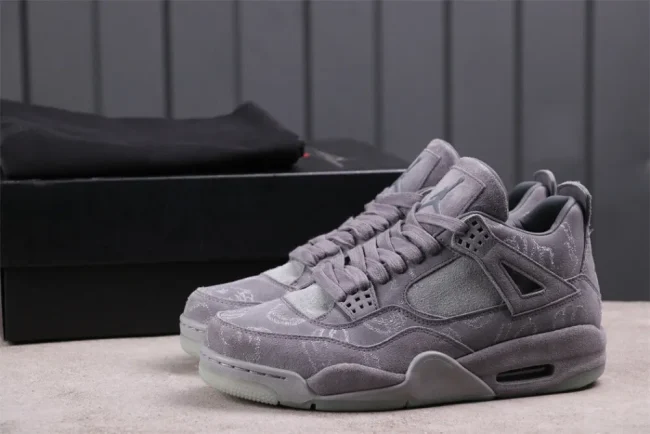 Kaws X AJ 4 Grey Retro Cool