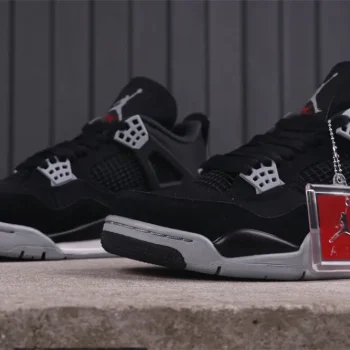 AJ 4 Retro Black Canvas