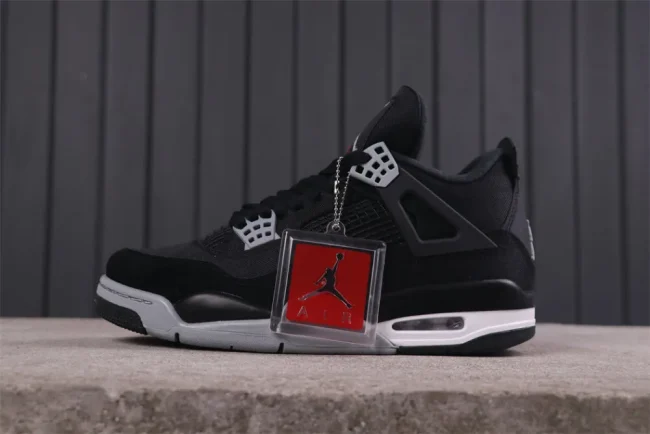 AJ 4 Retro Black Canvas