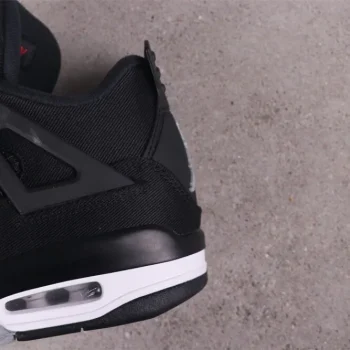 AJ 4 Retro Black Canvas