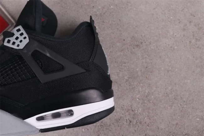 AJ 4 Retro Black Canvas