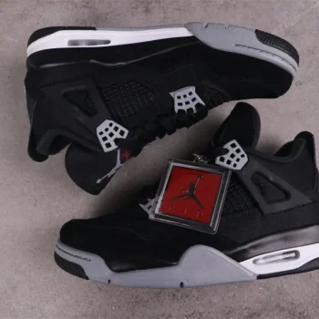 AJ 4 Retro Black Canvas