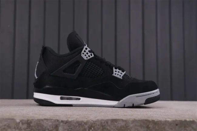 AJ 4 Retro Black Canvas