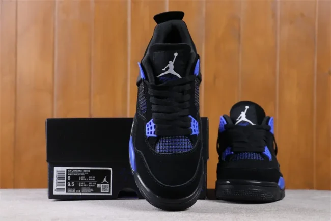 AJ 4 Retro Black Game Royal