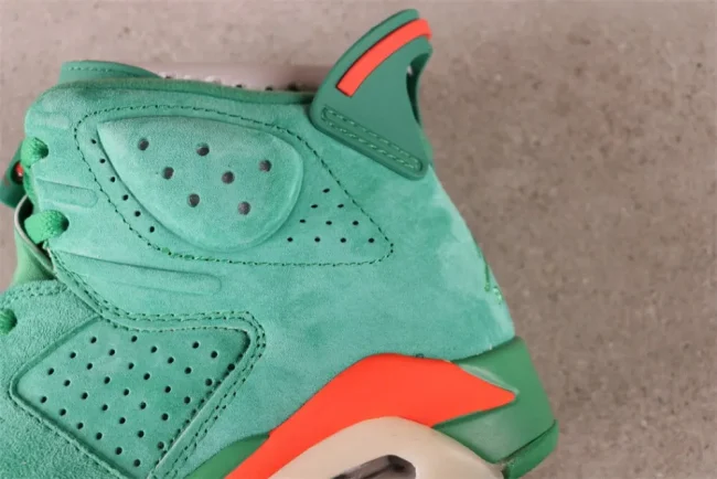 Aj 6 Retro Nrg Green Suede Gatorade