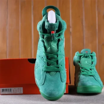 Aj 6 Retro Nrg Green Suede Gatorade