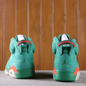 Aj 6 Retro Nrg Green Suede Gatorade