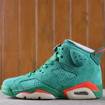 Aj 6 Retro Nrg Green Suede Gatorade